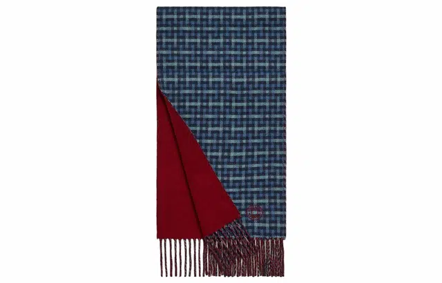 HERMES H Ecossais Recto-Verso muffler
