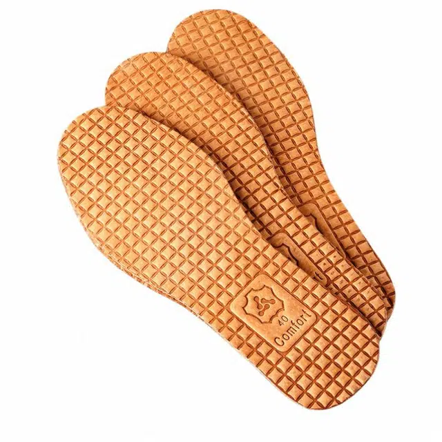 足印部落 吸汗防臭透气薄款柔软舒适耐磨耐穿 猪皮 鞋垫 男女同款情侣款