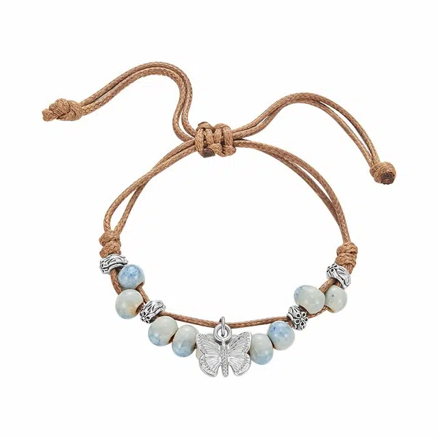 迷颂玛 国风蝴蝶 抓住招财好运的玄学 新中式小众设计 显白百搭 合金 手链 女款