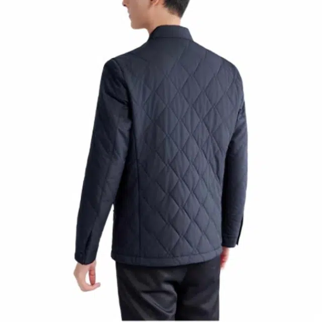 梦特娇 时尚舒适休闲翻领棉服 男款