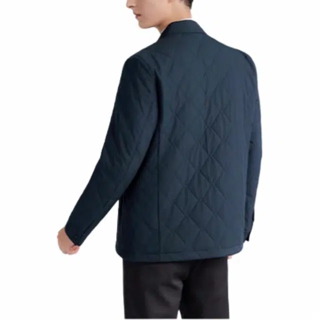 梦特娇 时尚舒适休闲翻领棉服 男款