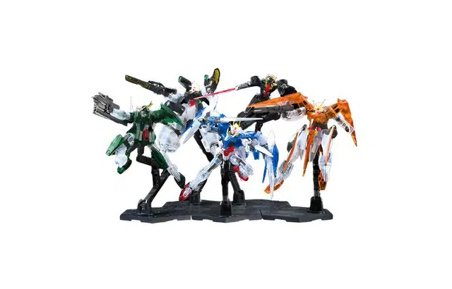 BANDAI HG 1144 00 2nd Seazon MS set 13cm