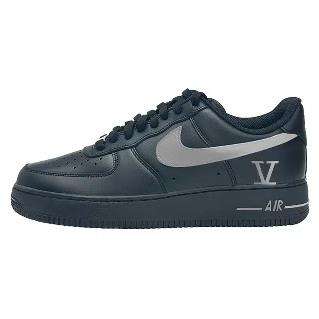 Nike Air Force 1 '07 Black Silver