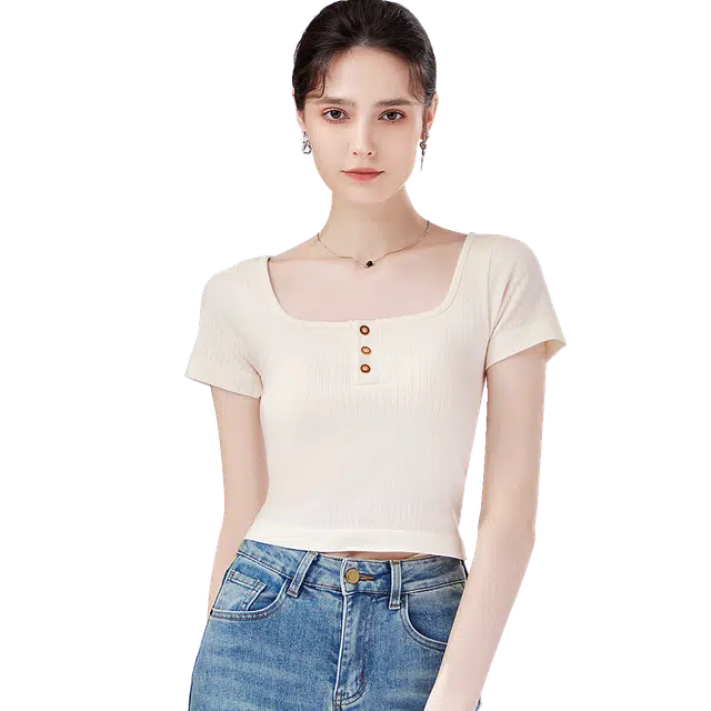 欧迪芬 柔软舒适免穿文胸带胸垫可外穿打底衣 女款