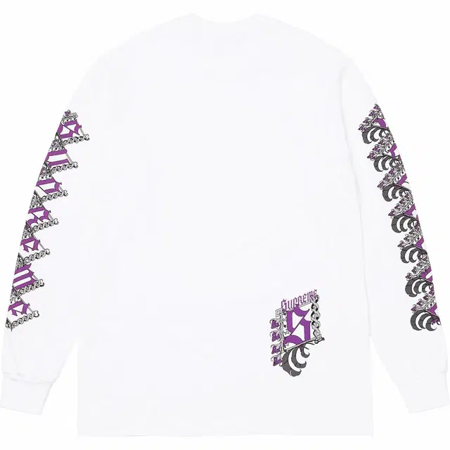 Supreme FW24 WEEK18 T Strawberries LS Tee logoT