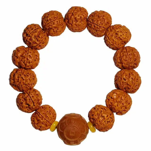 【收藏级】不能盘红包退 玉临门 有财有貌 矮桩五瓣肉双龙纹 新中式复古风小众#好运 金刚菩提 手串 男女同款情侣款