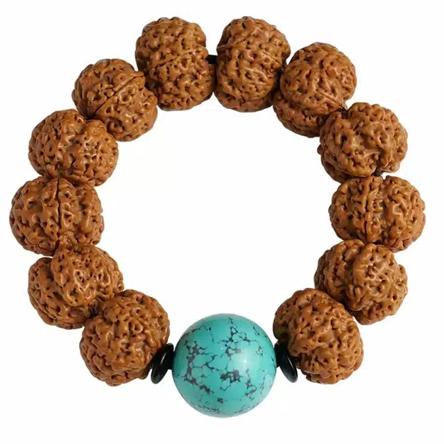 【收藏级】不能盘红包退 玉临门 多财多亿 矮桩五瓣肉双龙纹 新中式复古风小众#好运 金刚菩提 手串 男女同款情侣款