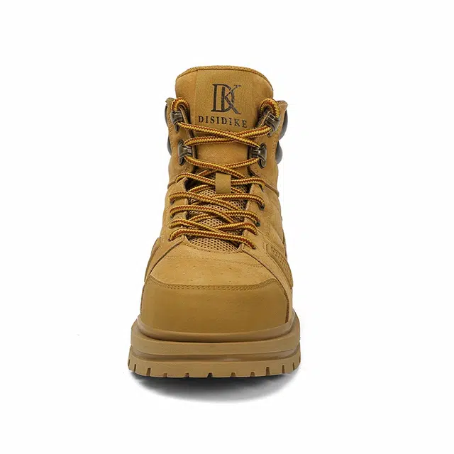 金莱克 时尚舒适百搭 及踝 马丁靴 男款 黄色