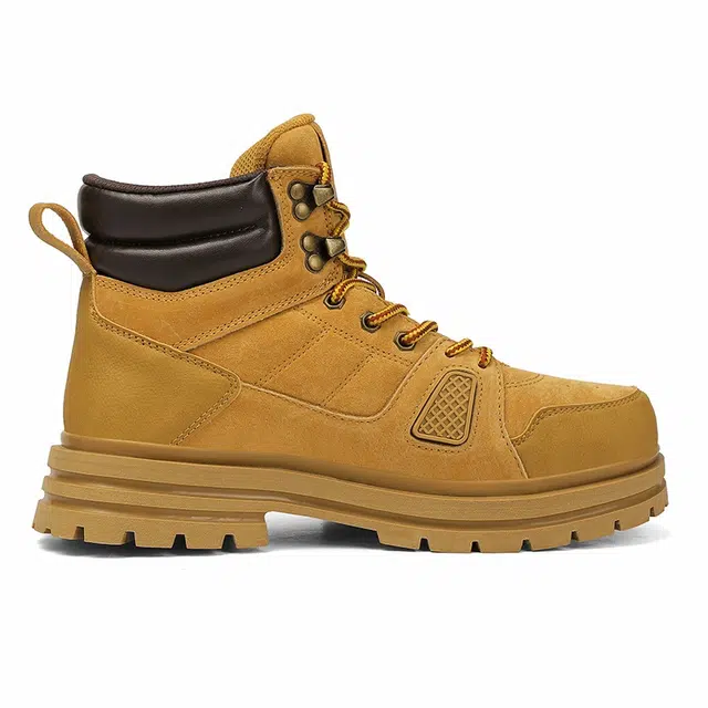 金莱克 时尚舒适百搭 及踝 马丁靴 男款 黄色