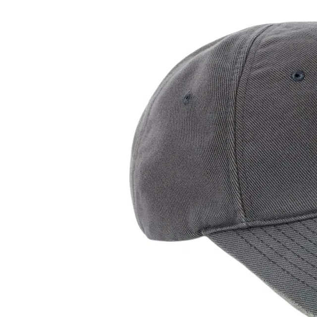 Alexander Wang Logo Cotton Cap Gray