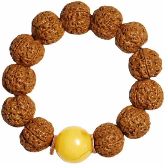 【收藏级】 玉临门 不能盘红包退五瓣爆肉精品原籽二代蜜 蜡 财源滚滚转运珠 新中式文玩小众招财手饰#好运 金刚菩提 手串 男女同款情侣款