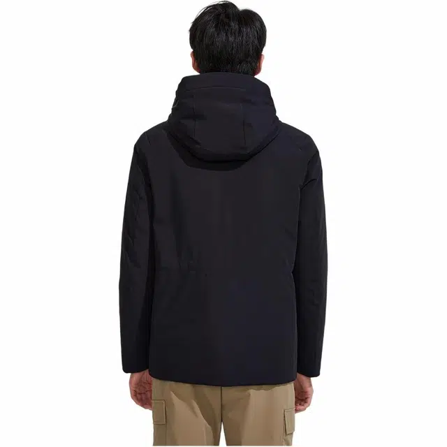 迪柯尼 时尚亲肤舒适羽绒服 男款 黑色