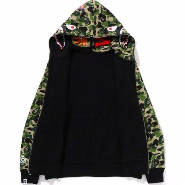 BAPE ABC Camo Shark Reversible Hoodie