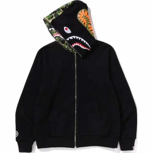 BAPE ABC Camo Shark Reversible Hoodie