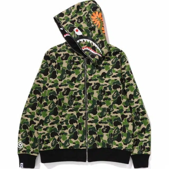 BAPE ABC Camo Shark Reversible Hoodie