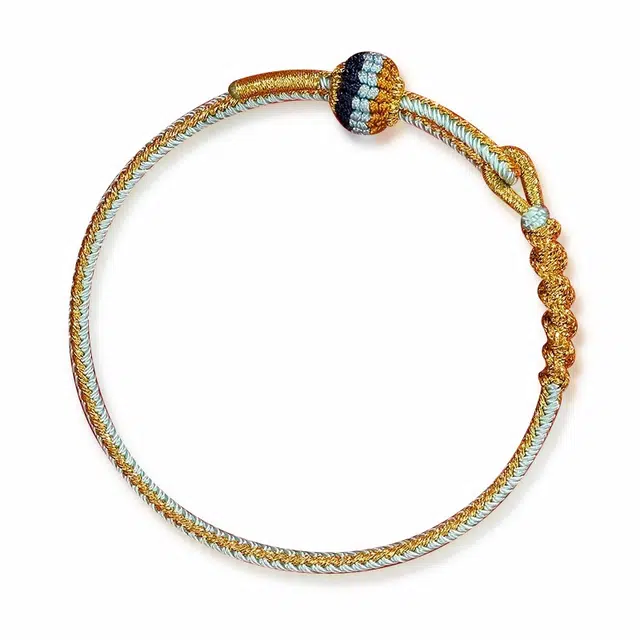 谧月珠宝 中式国潮复古轻奢精致小众设计高级国风鸿运当头中国风十二生肖本命年编织绳 冰丝棉绳 手绳 男女同款情侣款