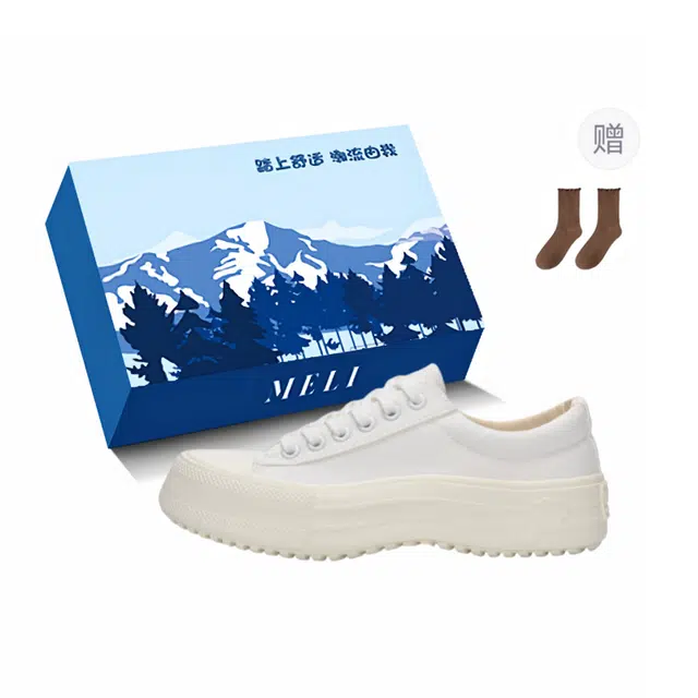 小鹿米利 休闲百搭 防滑耐磨包裹性轻便增高透气 低帮 帆布鞋 女