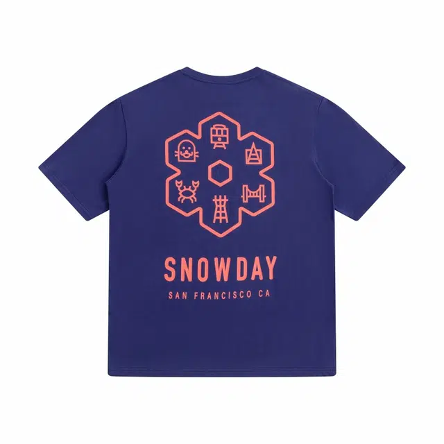Snowday SF Cityset Icon Tee T