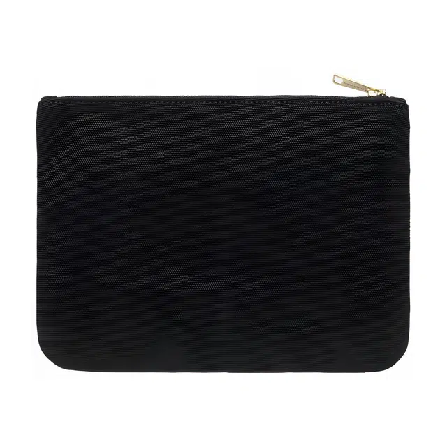 Carhartt WIP Seasonal Pattern Zip Cotton Wallet Black White