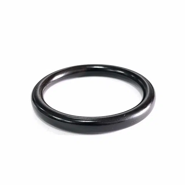 琉堇 过手留香许我无忧新中式圆条镯 古风招财纳福环环相扣文玩木镯 本命年招桃花水逆退散叮当镯#好运 黑檀 木作手镯 男女同款情侣款