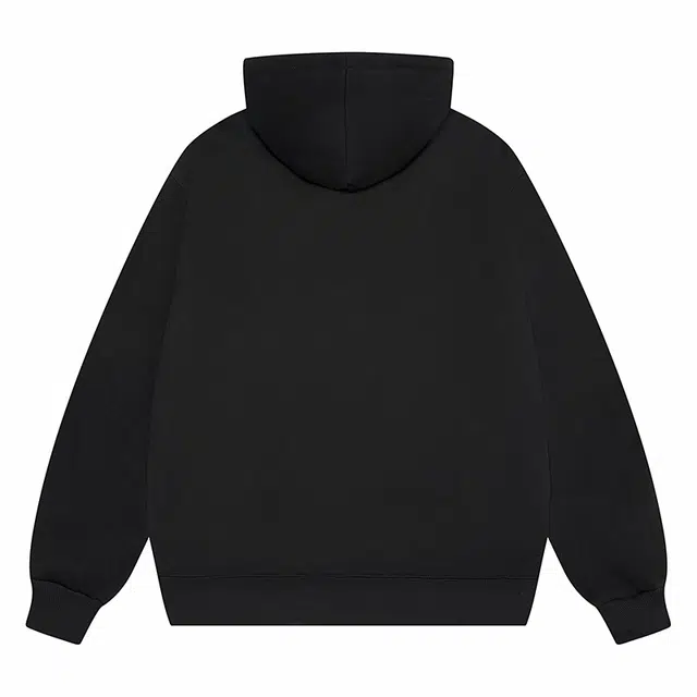 周同学 周杰伦 简约基础款个性字母印花美式潮牌多巴胺色系宽松套头加绒加厚时尚保暖长袖卫衣 男女同款