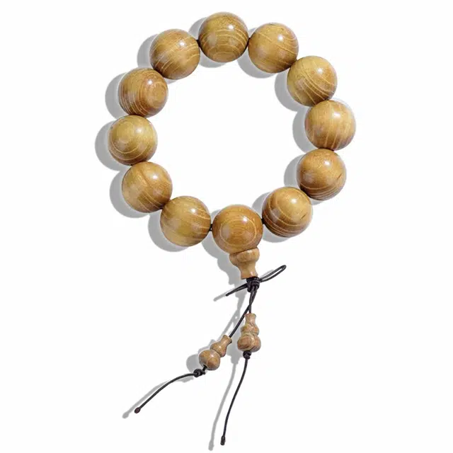 京华录 精品国风 时来运转 休闲解压禅意 纳福 黄金檀 手串 男女同款情侣款