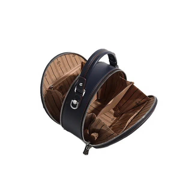 MISS GAIL Embroidery Series Grey Bag