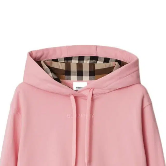Burberry Cropped Cotton Hoodie