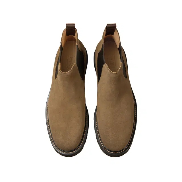 Thom Wills Chelsea Boots Dark Brown
