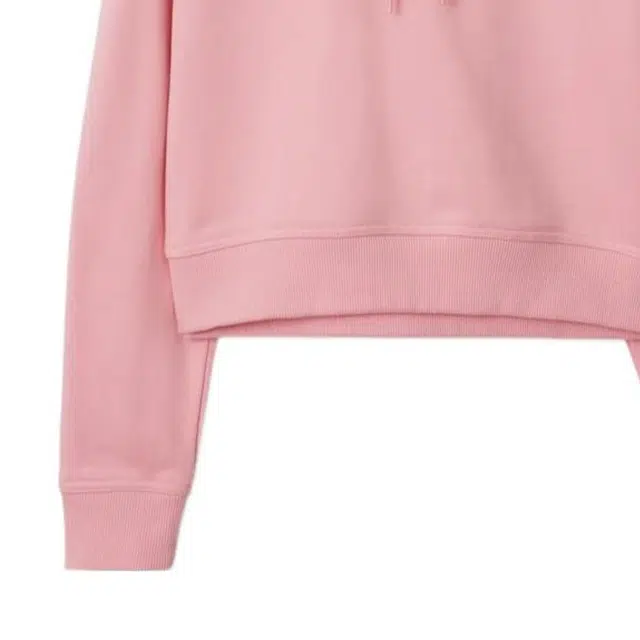 Burberry Cropped Cotton Hoodie