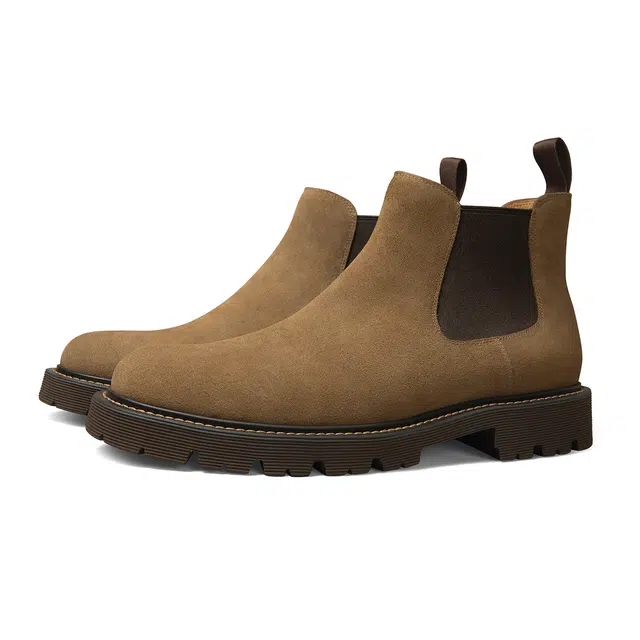 Thom Wills Chelsea Boots Dark Brown