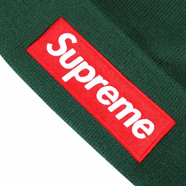 Supreme x New Era Box Logo Beanie