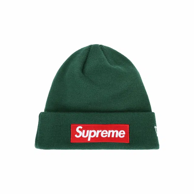 Supreme x New Era Box Logo Beanie
