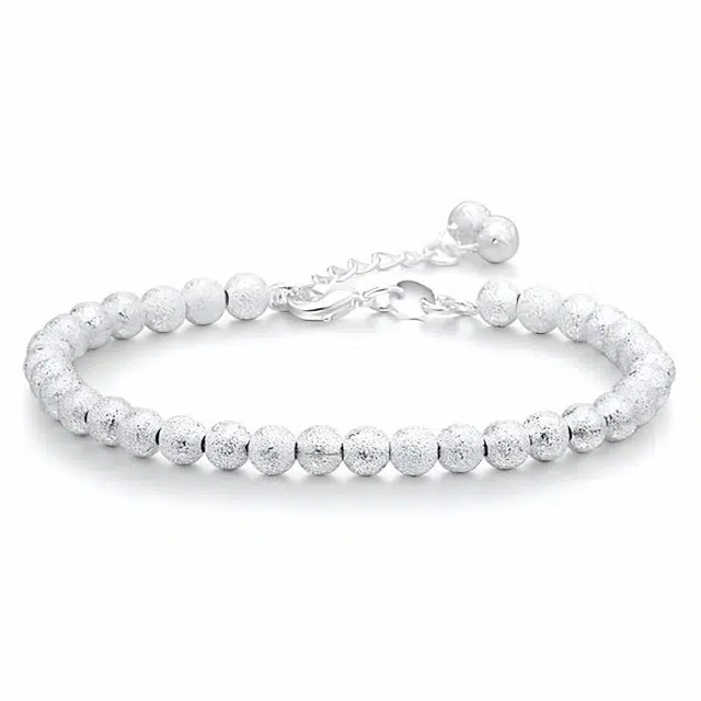 骊碧 韩版磨砂气质时尚饰品手饰女饰转运珠轻奢小众设计 合金 手链 女款