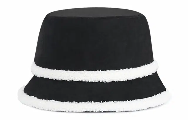 肯默 复古新潮毛边盆帽 秋冬保暖鹿皮绒 渔夫帽 男女同款情侣款