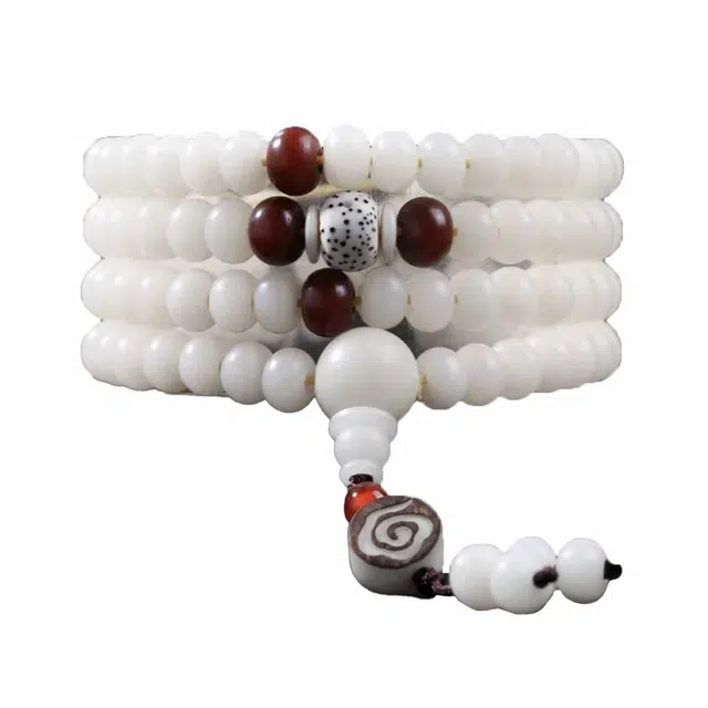 京华录 国潮藏式民族风 多圈叠戴本命年转运佛珠复古高级感 小众立体招财纳福新中式简约 水逆退散#好运 菩提根 手串 男女同款情侣款