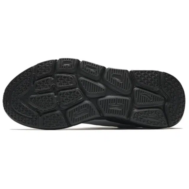 超级安踏 逸步 舒适百搭防滑耐磨 低帮 休闲跑步鞋 男款 灰黑