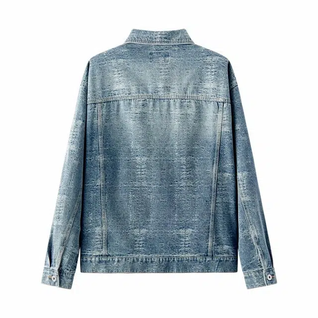 森马 基础简约森柔牛仔工装风日常通勤翻领夹克 男款