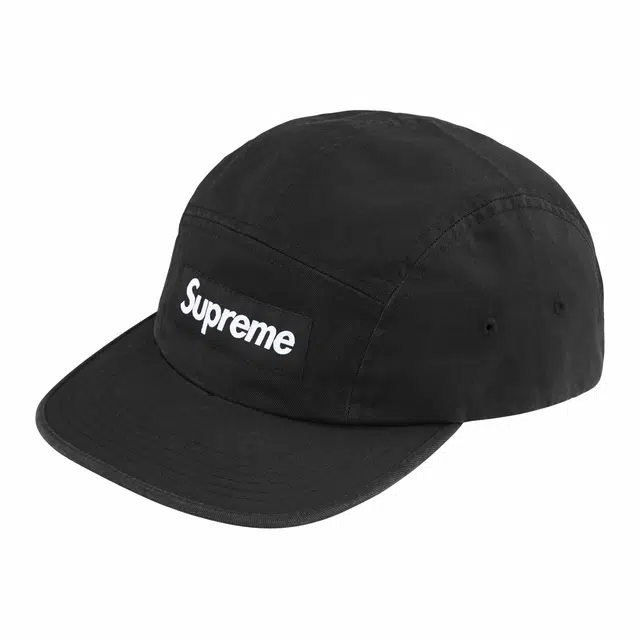 Supreme FW24 WEEK 7 Washed Chino Twill Camp Cap