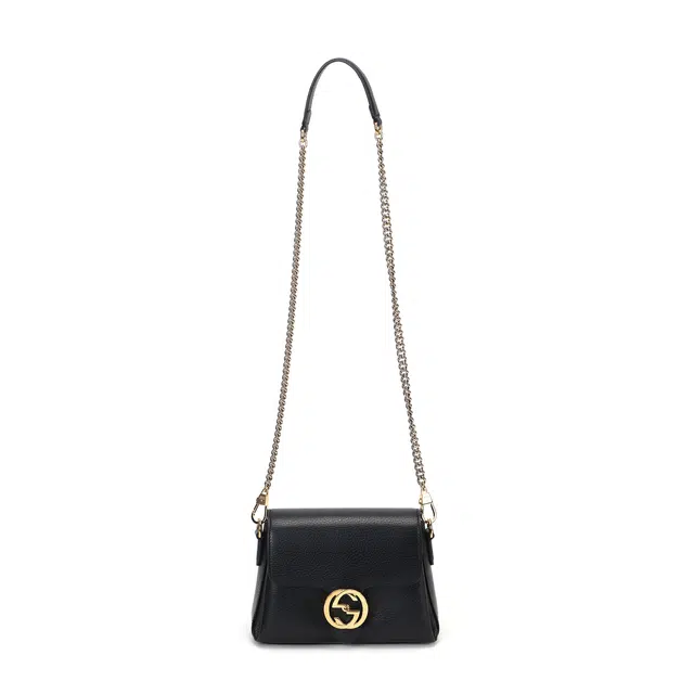 Gucci Mini Black Leather Bag
