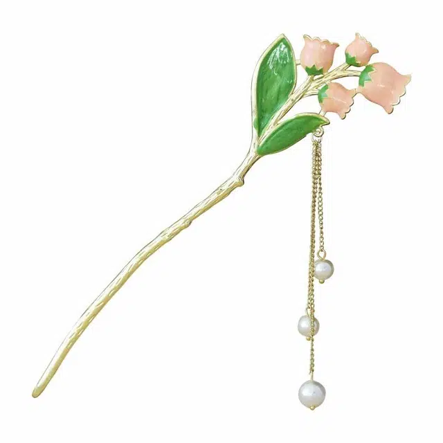 芙蓉兰 圣所 古风步摇流苏 合金 发簪 女款