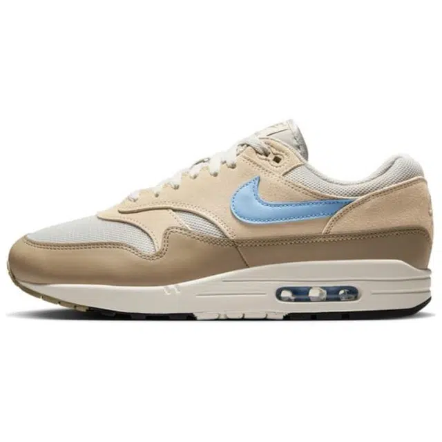 Nike Air Max 1 Light Bone Psychic Blue
