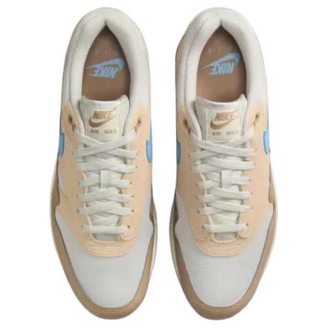 Nike Air Max 1 Light Bone Psychic Blue