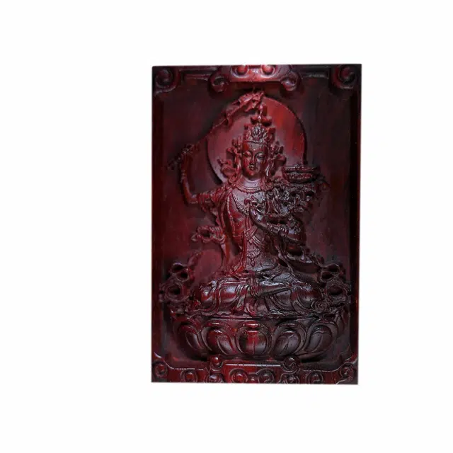絮物 国风新中式印度招财纳福天下祥瑞八方来财装饰品工艺品 小叶紫檀 把件 男女同款情侣款