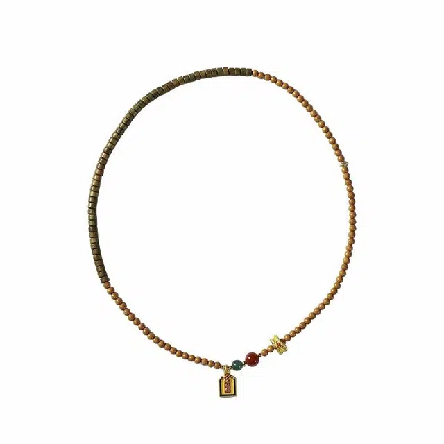 京华录 文玩念珠 新中式国潮复古风 精致古典 宫廷风高级感 小清新 招财纳福转运珠 事业有成#好运 橄榄核 手串 男女同款情侣款