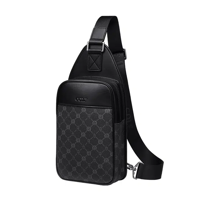 GOLF Crossbody Bag Grey Black