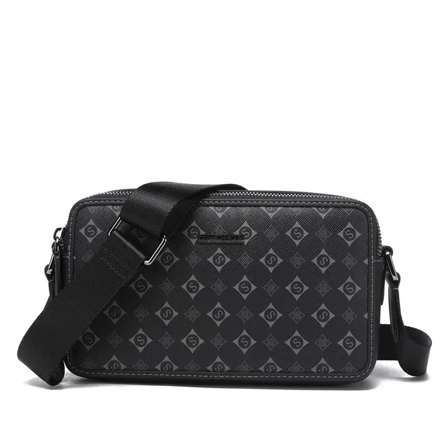 SEPTWOLVES Crossbody Bag Black