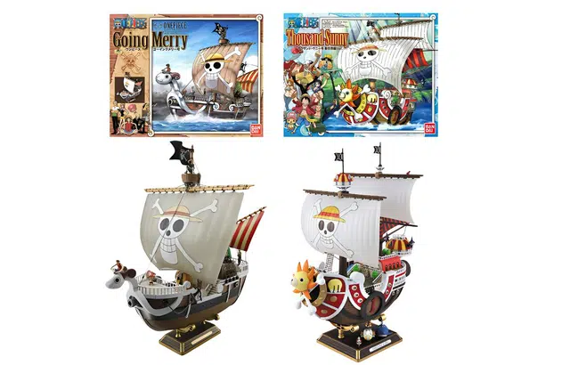 BANDAI One Piece Sunny & Merry Set
