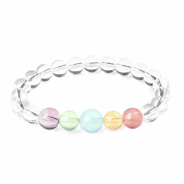 普陀山文创 【普陀山官方已过香】时来运转多宝串珠 能量平衡事业转运上岸财运享通 小众气质简约百搭手饰#好运 水晶 玉石手串 女款