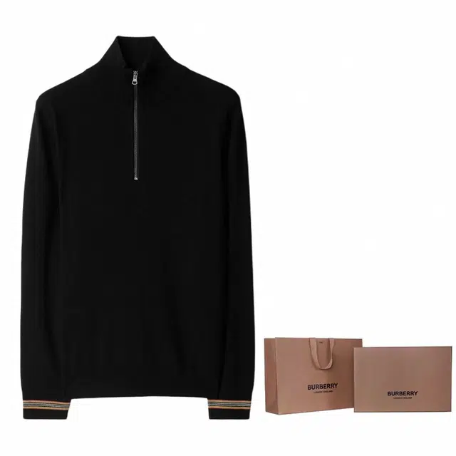 Burberry Classic Crewneck Sweater Black
